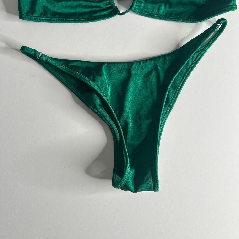 Sommer Swim Emerald Green Two Piece Bikini Set Medium - Picture 7 of 8